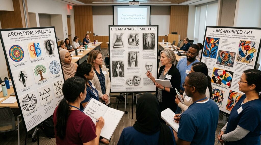 Professional training environment: healthcare professionals
